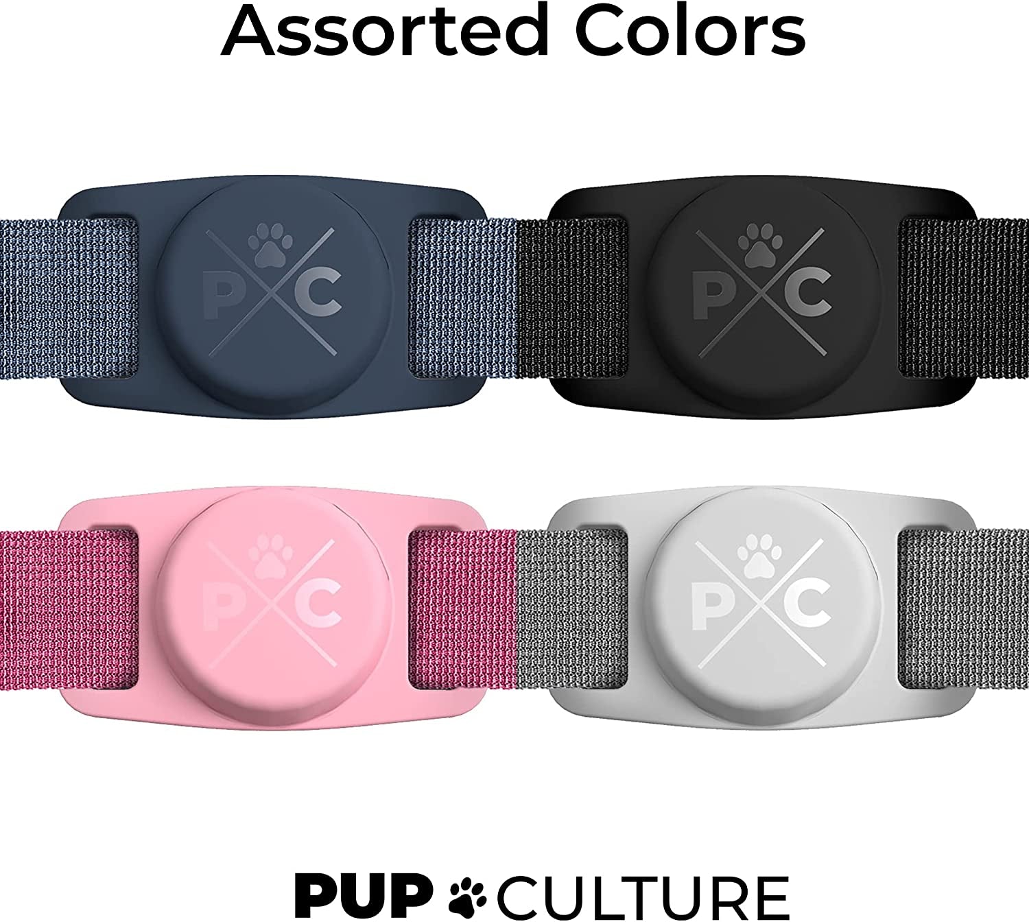 Airtag Dog Collar - Durable Tracker Holder for Pets | Keep Your Dog and Cat Safe with Apple Airtag Technology